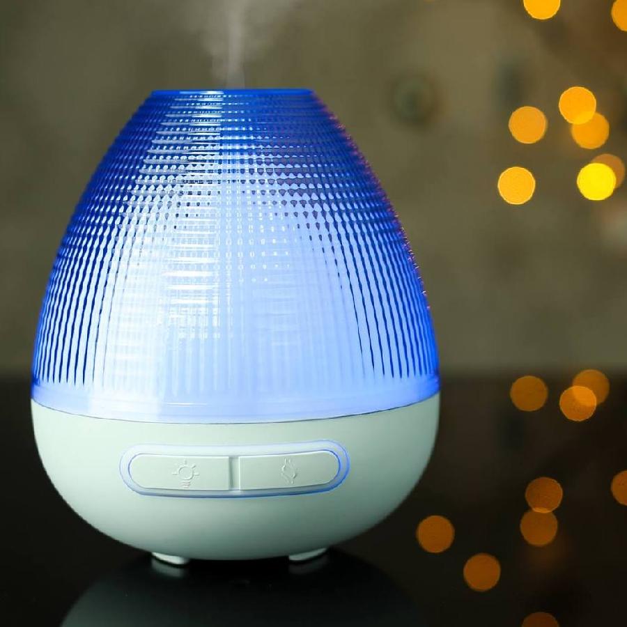 Madebyzen Marina White Aroma Diffuser with Mood Lighting
