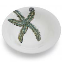 <span>Named after the mythical god of the seas, Neptune by Jersey Pottery is a sparkling collection of everyday ceramics featuring six popular and iconic marine creatures. Universally adored, the beautifully drawn puffin, starfish, dolphin, seahorse, turtle and whale designs are complemented by the ocean-colour palette background. Neptune is made from durable new bone china.</span>