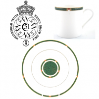 <strong>Now Discontinued. These items are available from the stock we have left.</strong><br />Royal Worcester Carina has produced in a choice of Blue or Green from 1993 to 2004. The gold trim on this pattern means it is not safe for use in the microwave.<br /><br />Fine Bone China Tableware by Royal Worcester.
