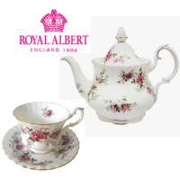 <span>Posy's of lavender and afternoon tea on a summers day wafts you back to a more gentile era.</span><br /><br /><span>This charming and traditional Royal Albert tableware classic is all about understated elegance and sophistication. Each piece in the Lavender Rose Collection is delicately decorated and the edges of the fine bone china are gilded in 22 carat gold. The pattern is complimented by the delicately rippling textures of the Montrose shape.</span><br /><br /><span>Royal Albert Lavender Rose&nbsp;is a delicate rose design featuring small pink roses with lavender and green foliage, set against a gently fluted white border with gilded edging.&nbsp;Royal Albert&nbsp;introduced the Lavender Rose&nbsp;pattern of china tableware in 1961. It has now been discontinued for many years.<br /><br />All our stock is new from the supplier, Royal Albert.&nbsp;<br /><br />*This is a discontinued range so only available while stock lasts.*<br /><br /><strong>Offical UK Stockist</strong></span>