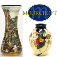 <h3>At least 10% OFF and FREE DELIVERY in UK</h3>
<p>Moorcroft Pottery is made entirely by hand in England for collectors throughout the world. The first pieces were designed by William Moorcroft in 1897. Present factory set up in 1913. The superb skills of the tube-liners and decorators combine with the designers to produce creations highly valued in the world today.<br />Official Stockist</p>
