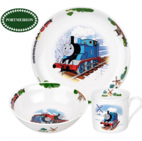 It&rsquo;s Full Steam Ahead with the Thomas &amp; FriendsTM children&rsquo;s tableware and giftware collection. Thomas &amp; FriendsTM has been loved by children and grown-ups alike since the books were first published in 1945. This exciting collection includes items ideal for breakfast and snacks, along with some statement gift items, such as a money box &amp; trinket box. Thomas also appears on the delightful packaging, making it a perfect gift for children.