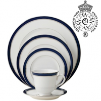 <p class="bodytext">Showing a classical strength and no-frills elegance, Howard Cobalt understandably was favored by 19th-century British aristocrats. Still popular for today's formal affairs, the beautifully translucent fine bone china is rimmed with a generous band of cobalt blue, luxuriously accented on either side with bands of either 22-carat gold or platinum. The extensive collection includes place settings and serving pieces, a tall graceful coffeepot, and cups in a choice of footed or straight-sided.&nbsp;</p>
<p class="bodytext">Royal Worcester Howard Cobalt Gold was produced from 1984 to 2012, while Howard Cobalt Platinum was produced from 1997 to 2009.<br /><br />All our stock is new from the supplier, Royal Worcester.&nbsp;<br /><br />*This is a discontinued range so only available while stock lasts.*<br /><br /><strong>Offical UK Stockist</strong></p>