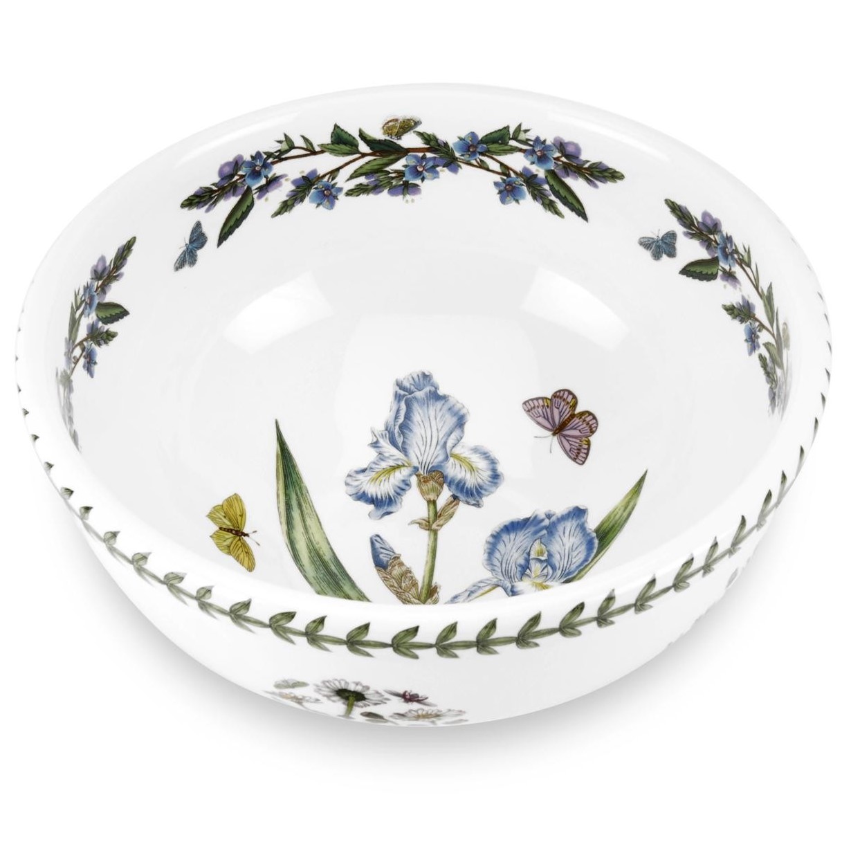 BOTANIC GARDEN Salad Bowl 9" Iris BG45100