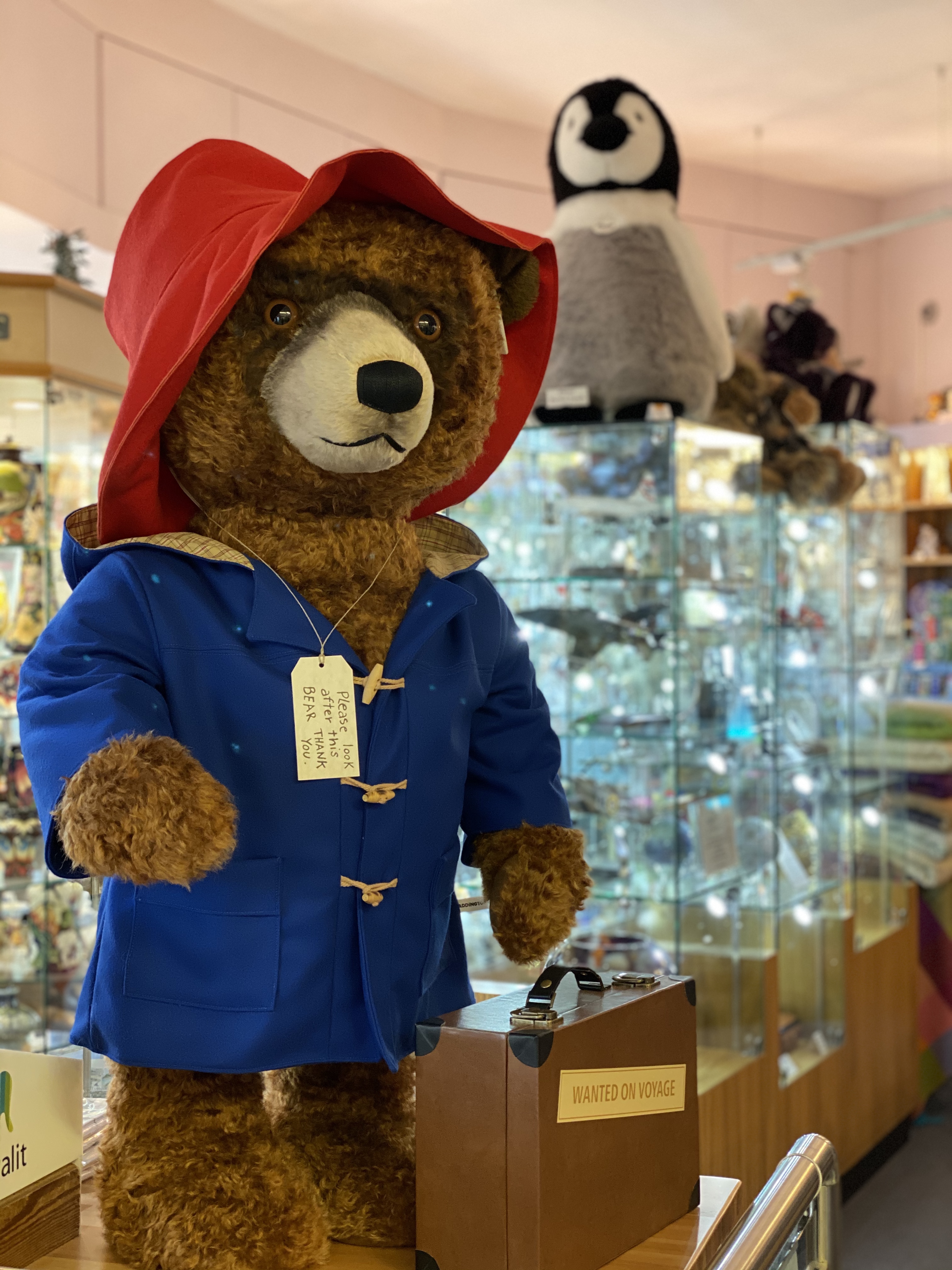 steiff paddington bear life size