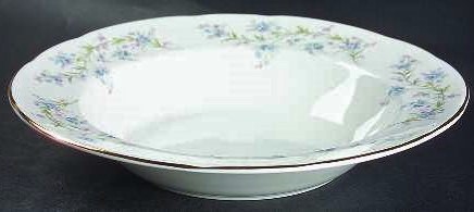 2 Duchess Tranquillity bone china Soupe Bol Cereal Bowl 