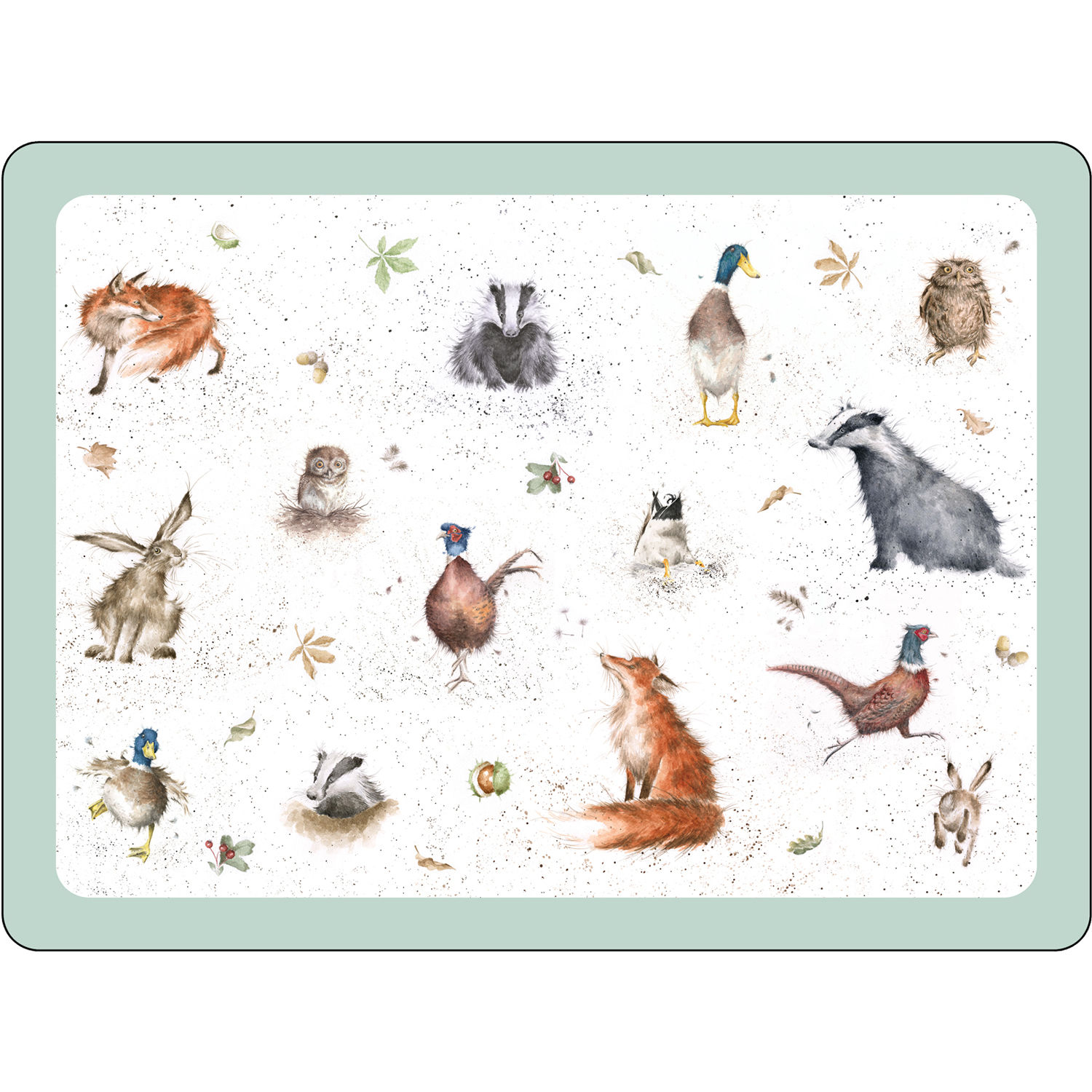 Wrendale Set of 6 Country Placemats 10568739