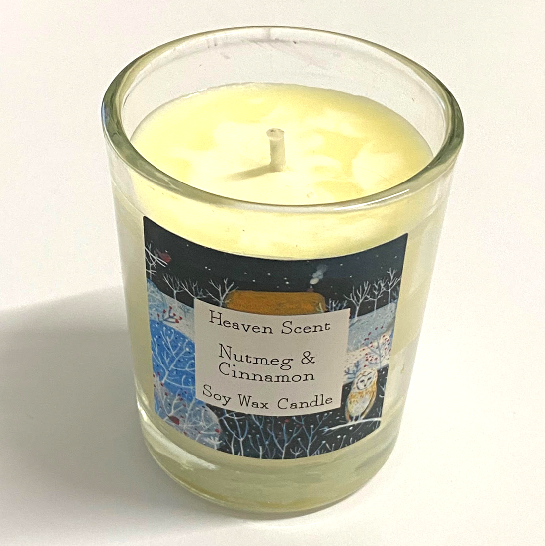 Heaven Scent Soy Wax Candle 9cl Winter Nutmeg & Cinnamon