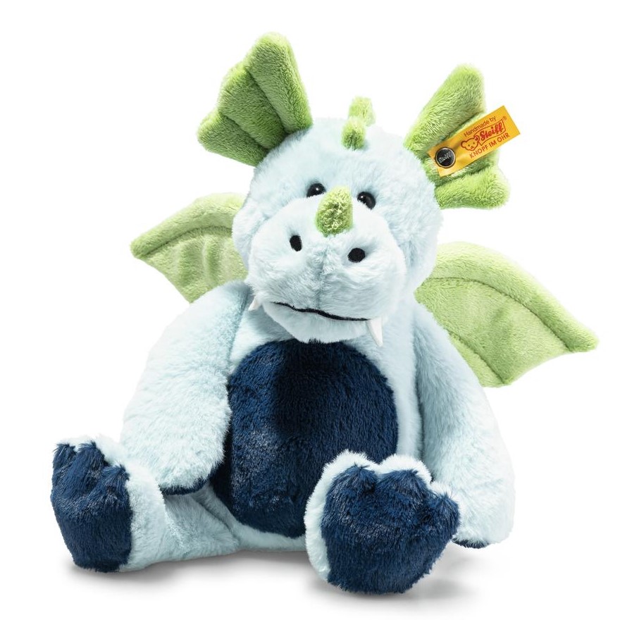 Steiff Ollie Uil Knuffeldeken 26 Cm - Zacht Pluchen Speelgoed Voor Baby's In Rosébruin En Crème