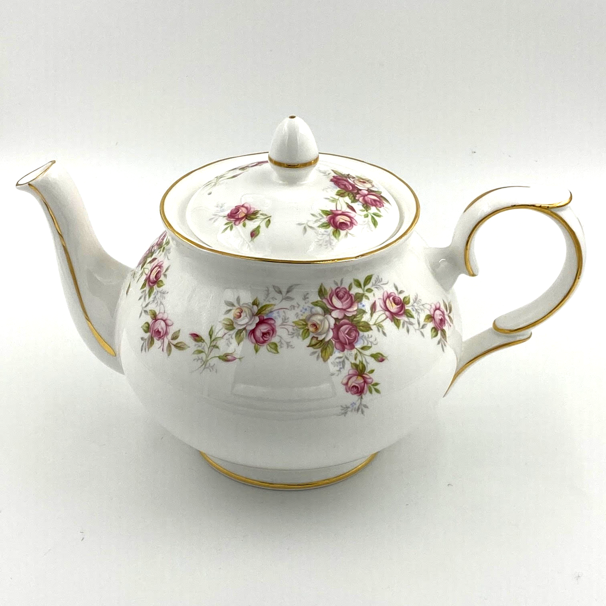 Duchess Fine Bone China June Bouquet Teapot Medium (4 Cup)