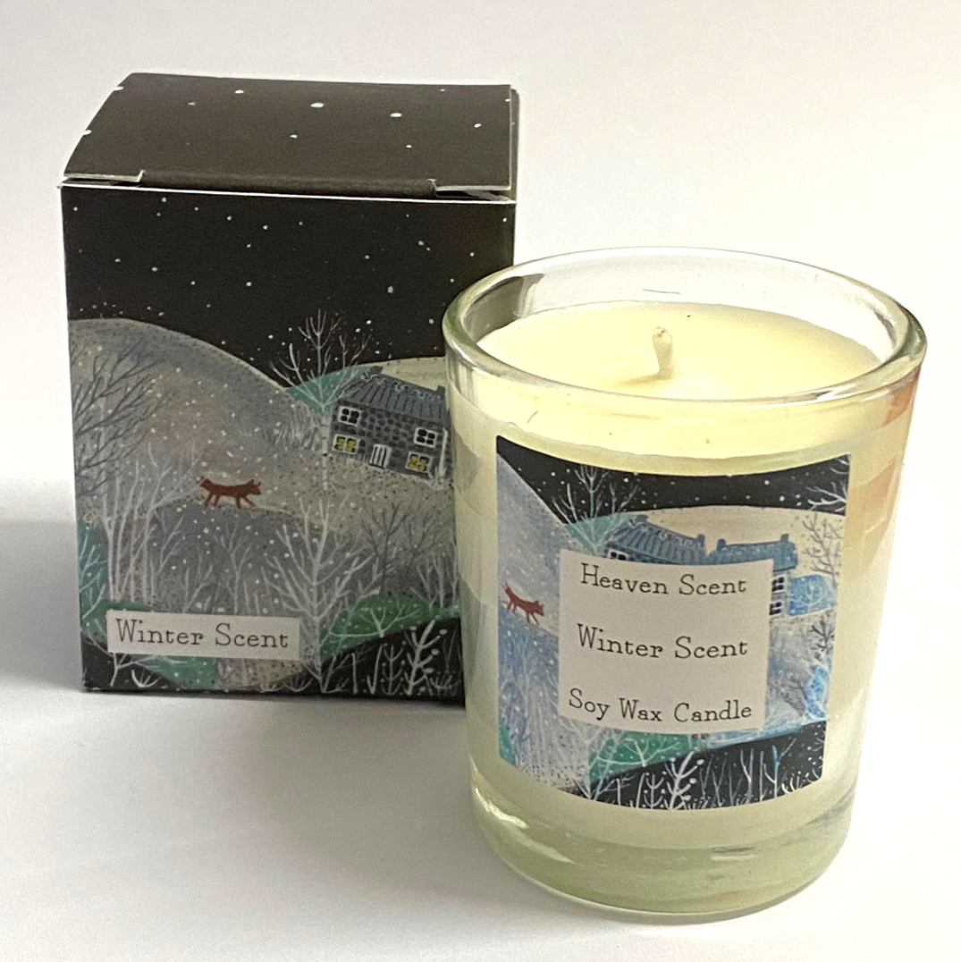 Heaven Scent Soy Wax Candle 9cl Winter Winter Scent