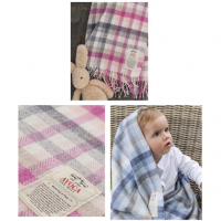 <span><span>The Avoca Blankets are crafted from a luxurious blend of cashmere and wool, these baby blankets are a dreamy addition to any nursery.&nbsp;</span>Made by Avoca in Ireland.<br /><br />The Peter Rabbit Collection are made from cotton and bamboo.</span>
