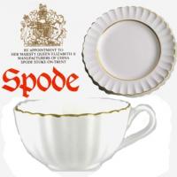 <span><strong>Now Discontinued. These items are available from the stock we have left.</strong><br />Fine Bone China by Spode<br /><br /><span>22 carrat Gold Verge, Ribbed, Gold Trim; Pattern Number: Y8151. Pattern name:&nbsp;</span><span>Midas.</span><br /><br /><span>Spode Midas was produced from</span>&nbsp;1962 to 1990.</span>