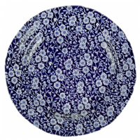 <p><span>Burleigh's ever-popular calico collection has been produced continuously in their Stoke-on-Trent factory for over 40 years. Although unique, this famous pattern was derived from early Victorian designs which in turn had roots in Chinese porcelain; the deep cobalt blue print representing fallen prunus blossom onto cracked ice.</span></p>
<p><span>Burleigh specialise in underglaze transfer printing - a very labour intensive decorating method which has been used for more than 200 years. Burleigh are the last English pottery company that still continues this traditional and highly skilled hand decorating process.</span></p>
