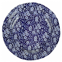 <p><span>Burleigh's ever-popular calico collection has been produced continuously in their Stoke-on-Trent factory for over 40 years. Although unique, this famous pattern was derived from early Victorian designs which in turn had roots in Chinese porcelain; the deep cobalt blue print representing fallen prunus blossom onto cracked ice.</span></p>
<p><span>Burleigh specialise in underglaze transfer printing - a very labour intensive decorating method which has been used for more than 200 years. Burleigh are the last English pottery company that still continues this traditional and highly skilled hand decorating process.</span></p>