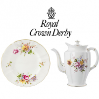 The Posie range offers what is seen as a traditional design to serve afternoon tea but can also be at home in a more modern setting. The inspiration for Posie can be traced back to the work of mid-eighteenth century flower artists and is a perfect accompaniment to outdoor living.<br /><br />All our stock is new from the supplier, Royal Crown Derby.&nbsp;<br /><br />*This is a discontinued range so only available while stock lasts.*<br /><br /><strong>Offical UK Stockist</strong>