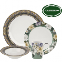 <span>Capture the beauty of the outdoors with Atrium from Portmeirion. Beautiful florals and geometric patterns create a stunning mix and match table display. Perfect for the contemporary lifestyles of today, make a stylish statement with this elegant collection.<br /><br />The embossed jug goes beautifully alongside the much loved, iconic Botanic Garden range, by Portmeirion.</span>