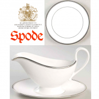 Spode Platinum Eternity. Platinum trim.<br /><br />Made in England.<br /><br />All our stock is new from the supplier, Spode.&nbsp;<br /><br />*This is a discontinued range so only available while stock lasts.*<br /><br /><strong>Offical UK Stockist</strong>
