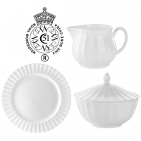 Royal Worcester Warmstry<span><span>&nbsp;is a delightful collection of traditional white fine bone china. With subtle yet distinctive ripple detailing, this range offers a pure and elegant backdrop where food takes centre stage.<br /><br /></span></span>Made from premium fine bone china, Royal Worcester Warmstry is durable and strong. Ideal for restaurant use, all pieces are dishwasher and microwave safe, and also have a superior glazed finish which makes them highly durable and chip resistant.
<p>Founded in 1751, Royal Worcester is synonymous with heritage, quality and prestige. One of the oldest English pottery brands still in existence today, Royal Worcester can be credited for spearheading the British ceramics industry.</p>
<p>As a pioneer of British-made porcelain, Royal Worcester is renowned for its English-made fine bone china which is widely acknowledged as being a premium choice for catering and hospitality businesses.<br /><br />All our stock is new from the supplier, Royal Worcester.&nbsp;<br /><br /><strong>Offical UK Stockist</strong></p>