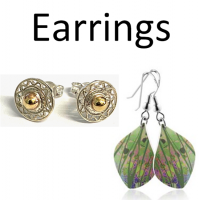 Shop for earrings at Morrab Studio.<br /><br />All our earrings come gift boxed.<br /><br /><span style="color: #ff0066;">Please Note:&nbsp;We do not accept the return for exchange or refund of earrings for pierced ears, for Health and Safety reasons. Unless damaged or unsatisfactory condition.</span>