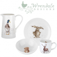An adorable touch of countryside style anywhere in your home.<br /><br />These delightful creatures, originally hand painted by Hannah Dale in her effervescent style, will create a charming countryside theme in your home. Made of strong and durable fine bone china, these adorable mugs, utensil jars and tableware pieces are the favourite gift choice for animal lovers.<br /><br /><br /><strong>Offical UK Stockist</strong>