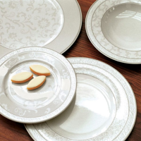 'Gray Pearl' by Villeroy &amp; Boch<br /><br />Shimmering like pearls<br /><br />The Gray Pearl Signature collection radiates pure elegance with its exquisite tableware, a soft silver grey draping over it like a discreet veil. The delicate floral decoration in mother-of-pearl twirls around the relief, consisting of a dainty flower pattern and tendrils, to create a harmonious whole. Combined with the finest Premium Bone Porcelain, the d&eacute;cor lends a subtle touch of exclusivity that will make your table shine in elegant splendour.<br /><strong><br />Official UK Stockist</strong>