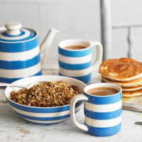 <span><span>&nbsp; <span style="color: #0000ff;">&nbsp;The classic Cornish blue and white stripey tableware has been made since 1926, and it has become quite the icon of British design. Our blue Cornishware stripes make for perfect presents. Mostly boxed.<br /></span><br /><strong>&nbsp; Please be aware that the colour of this range has slight inconsistencies. The blue might vary slightly and the background off/white may vary slightly. This has been normal for this range for some years.<br /></strong><br /><strong><span style="font-size: small;">&nbsp; &nbsp;</span>Please contact us if you are looking for a particular shade of colour (from previous experience). We may be able to help.</strong><br /><span style="font-size: small;"><br /></span></span></span>
<h2>Morrab Studio is the Oldest Cornishware Stockist &amp; Specialist</h2>
<span><span style="font-size: small;"><br /></span></span>