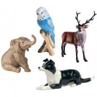 <p>Founded in 1892 by James Beswick and his sons, in Loughton, Stoke-on-Trent, J. W. Beswick pottery is now highly sought after by collectors. Beswick are mainly known for producing high quality porcelain figurines such as farm animals and Beatrix Potter items.</p>
<p>Owned by Royal Doulton in the late 1960s until late 1980s, Beswick is now owned by Dartington Crystal who still produce animals using some of the original moulds from the Gold Street works.</p>