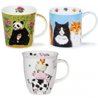 This is our selection of mugs with animal designs for all the animal lovers out there.<br /><br />Each mug is supplied in a FREE Gift Box!<br /><br /><strong>Official UK Stockist.</strong>