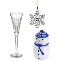 Beautiful Christmas glass gifts at Morrab Studio.