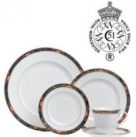 <p class="bodytext">Set a sumptuous table with a historical pattern whose unique story will enchant and intrigue dinner guests. In 1811, England's Prince Regent ordered the creation of a dinnerware set to match his exceptionally opulent lifestyle. Each piece was to display a different design and no detail or luxury was to be spared. Today's modern version by Royal Worcester beautifully recalls those regal requirements with translucent white bone china banded by elegant floral-patterned borders in cobalt, burgundy, and gleaming 22-carat gold.</p>
<p class="bodytext">Complementing designs on accent pieces introduce the highly decorative Japanese Imari style with stylized blossoms, leaves, and vines and a broad color palette including both deep jewel tones and soft pastel hues. Executed on the Garrick shape, this extensive line of dinnerware, serveware, and accessories offers slightly rounded bodies with graceful tapering, clean edges, and delicately curved handles for a classically refined look. Because of the gold trim, Prince Regent china is not microwave-safe, and hand washing is recommended to preserve its beautiful luster.</p>
<p class="bodytext">Royal Worcester Prince Regent was produced from 1994 to 2009. The gold trim on this pattern means it is not safe for use in the microwave.<br /><br />All our stock is new from the supplier, Royal Worcester.&nbsp;<br /><br />*This is a discontinued range so only available while stock lasts.*<br /><br /><strong>Offical UK Stockist</strong></p>