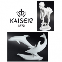 Kaiser White Porcelain Bisque made in Germany.<br /><br />These are pieces we have remaining in stock.