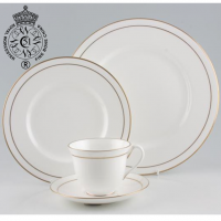 <span>This elegant fine china which was produced from 1984 - 2002 has a white china base with gold trims.<br /><br />Made in England.<br /><br />All our stock is new from the supplier, Royal Worcester.&nbsp;<br /><br />*This is a discontinued range so only available while stock lasts.*<br /><br /><strong>Offical UK Stockist</strong><br /></span>