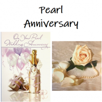 Shop for Pearl Wedding Anniversary cards at Morrab Studio<br /><br /><strong>30th</strong> Wedding Anniversary cards