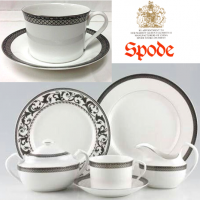 <span>Spode Argent was produced from 2000 to 2003. Platinum trim.<br /><br />Fine Bone China Made in England.<br /><br />All our stock is new from the supplier, Spode.&nbsp;<br /><br />*This is a discontinued range so only available while stock lasts.*<br /><br /><strong>Offical UK Stockist</strong><br /></span>