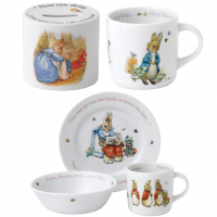 <div class="cat">
<p class="grid-standards">Peter Rabbit<br /><br />Our childhood favourite hops into life in this Beatrix Potter pattern. This beloved collection is perfect for children and the young at heart alike. The Wedgwood Peter Rabbit nurseryware and giftware is made from high quality porcelain or silver plate.</p>
</div>