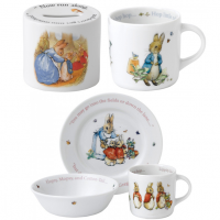 <div class="cat">
<p class="grid-standards">Peter Rabbit<br /><br />Our childhood favourite hops into life in this Beatrix Potter pattern. This beloved collection is perfect for children and the young at heart alike. The Wedgwood Peter Rabbit nurseryware and giftware is made from high quality porcelain or silver plate.</p>
</div>