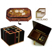 <h3 class="headline-section">A modern version of an antique tradition</h3>
The Sorrentine peninsula boasts a secular tradition in the art of marquetry. From the first half of 800, talented Sorrentine artisans were the first to acquire such technique, which spread extensively all over the Neapolitan territory. The ancient inlaid art has been using to realize new modern collections of boxes characterised by geometric designs in order to meet also the young requirements.<br />
<p>This new line of boxes has been created by the mastery of artisans who have sapiently joyned tradition and modernity. The new technique of the geometrical design, the refined combination of the colours and the particularity of the details in the features, make these boxes unique and inimitable and even more precious and luxury articles. Whoever decide to have one of these will love it forever.</p>
<p>"Traditional handicraft and modern design go hand in hand and the amalgamation of both do wonders"</p>
Superb wooden inlaid jewellery/games boxes. Made in Sorrento, Italy. Some with a musical inside. All hand made to a very high standard.<br /><br /><strong>Official UK Stockist</strong>