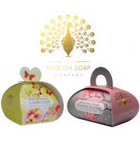 <p>Luxury soaps from The English Soap Company. All products are hand made using the finest, skin friendly, natural ingredients. Founded twelve years ago in Kent, UK.</p>
<p>The Soaps are made from pure vegetable oils to which they add generous amounts of vegetable derived glycerine and shea butter from the African Karite tree to ensure that the bar moisturises and nourishes the skin. To ensure that the texture of the bar is smooth and silky they use a triple blending and refining process to ensure the mix is perfectly smooth before it goes to be pressed.</p>
<p>All their perfumes are made in England by expert perfumers and have been designed specifically for the English Soap Company. All their soaps are generously perfumed with long lasting quality perfumes.<br /><br /><strong>Official UK Stockist.</strong></p>