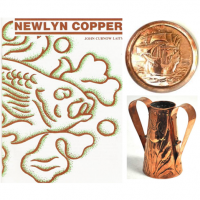 A book written by John Curnow Laity, the founder of Morrab Studio on the history of Newlyn Copper.