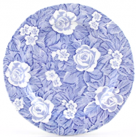 <p><span>Damask roses and primroses make up this Burleigh pattern originally from the 19th Century. The design features the flowers in white on a blue leaf background. The Victorian Chintz &ndash; Blue collection was produced from 2006 to 2010. Burleigh having the versatility of transfer printing, meaning they can make any pattern in any colour, produced a pink tea set in 2006 as it was proving a popular colour choice. A red variation was also made although the manufacturing date is not known.</span></p>