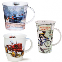 This is our selection of mugs with vehicle designs, including cars, tractors, trains, planes etc!<br /><br /><span>Each mug is supplied in a FREE Gift Box!</span><br /><br /><strong>Official UK Stockist.</strong><br /><br />
