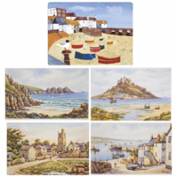 <h2>Cornish Scenes on Tablemats and Coasters</h2>
<p>Twelve different scenes by the West Cornwall artist T H Victor. All available in either Tablemats or Coasters. Made from hard wearing, heat resistant Melamine.&nbsp;<br /><br /><span>We also have the four striking coastal designs by Witts available in Placemats and Coasters.</span></p>