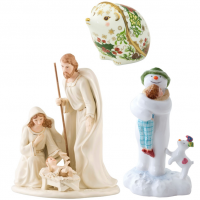 Christmas Figurines and Ornaments at Morrab Studio.
