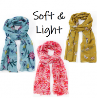 Beautiful, soft, chic, lightweight scarves available in many, many unique designs...<br /><br />Designed in Cornwall, UK.