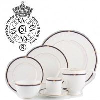 <span><strong>Now Discontinued. These items are available from the stock we have left.</strong><br />Royal Worcester Carina has produced in a choice of Blue or Green from 1993 to 2004. The gold trim on this pattern means it is not safe for use in the microwave.<br /><br />Fine Bone China Tableware by Royal Worcester.</span>