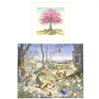Selection of Art Prints suitable for a baby's nursery or child's bedroom.