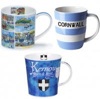 Mugs featuring Cornwall for those who live here, holiday here or are just a Cornwall fanatic!