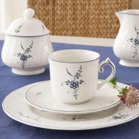 <span>'Old Luxembourg' by Villeroy &amp; Boch<br /><br /></span>Versatile d&eacute;cor for generations<br /><br />We are very proud of our traditional Old Luxembourg collection. The gentle waves, delicate lines and perfect harmony reflect the beginnings of our company. The elegant traditional set made from high-quality Premium Porcelain has been popular since day one thanks to its hand-applied blue rococo motifs of blossom sprigs and delicate reliefs. As a homage to Old Luxembourg, we gave the tableware a new twist. The new Old Luxembourg Brindille version combines a modern shape with the classic d&eacute;cor.<br /><br /><strong>Official UK Stockist</strong>